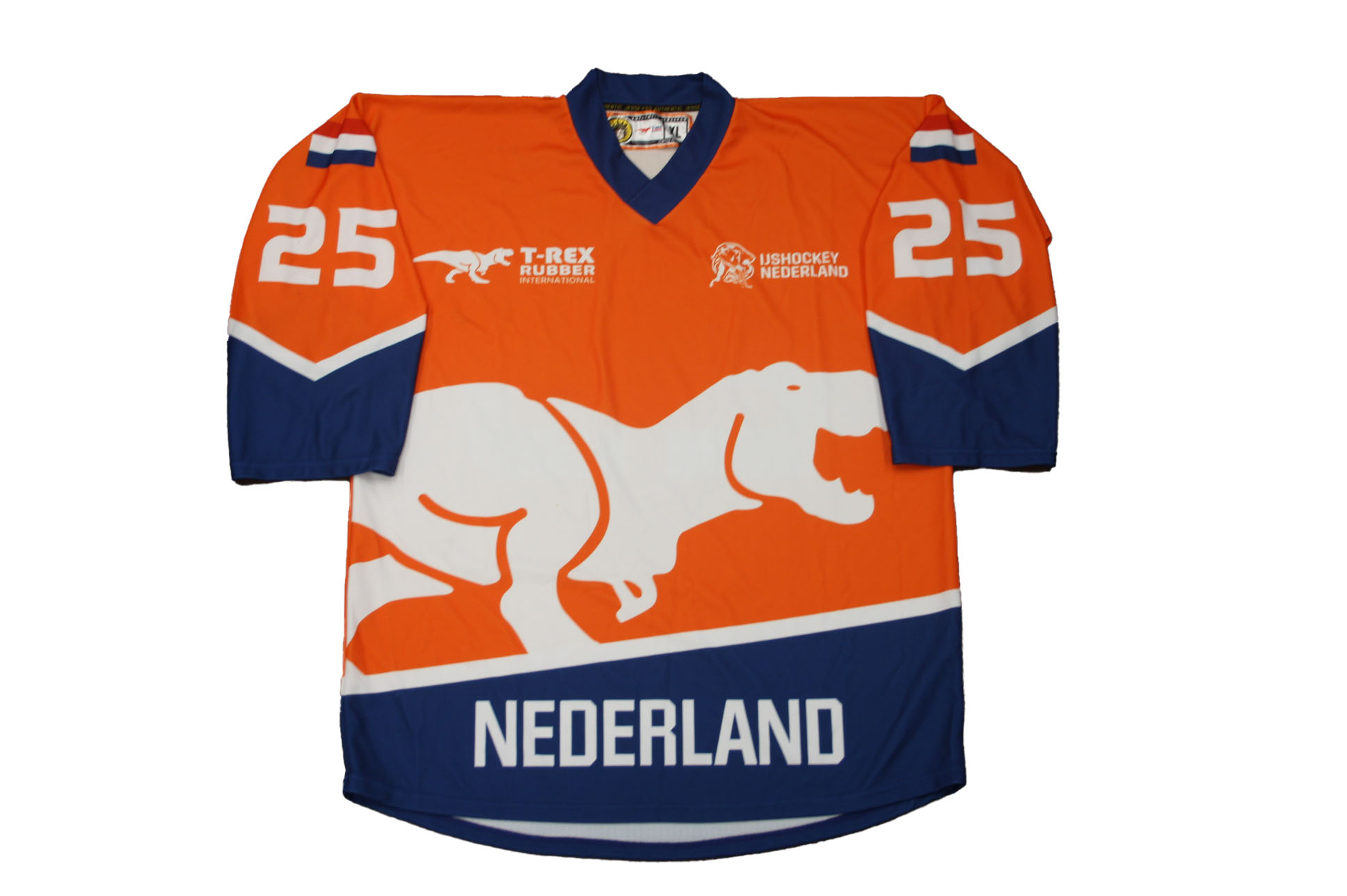 Sponsor IJshockeyshirt Nederlands team diverse rugnummers Shop IJshockey Nederland